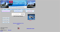 Desktop Screenshot of captive-fastener.com